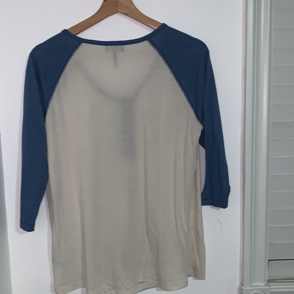Nollie 3/4 Sleeve Baseball Henley Tee PacSun - Picture 3 of 3